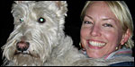 Sherman & Dana in Tompkins Square Small Dog Run, 04/11/05